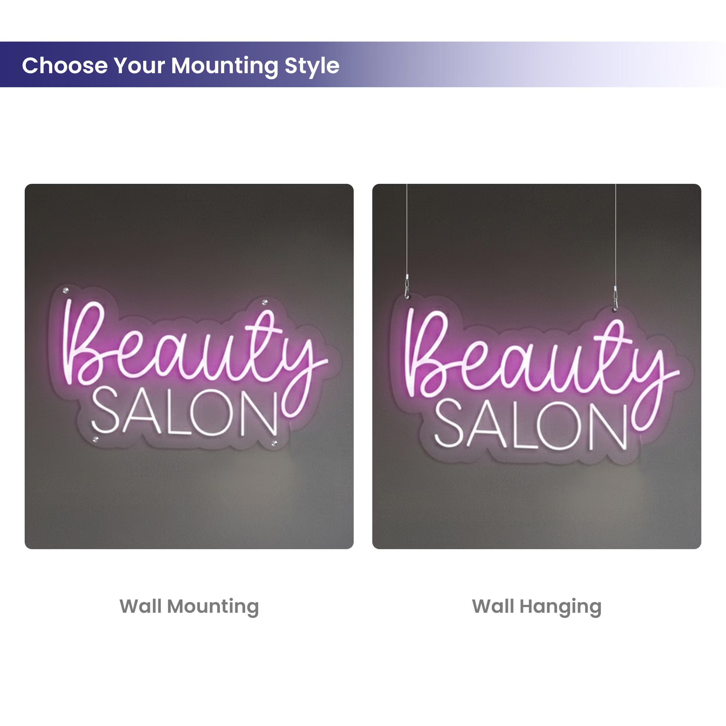 Beauty Salon Neon Sign